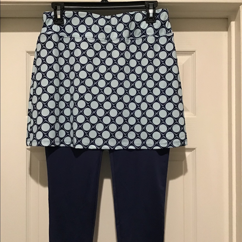 NWOT SanSoleil Skirted Leggings
